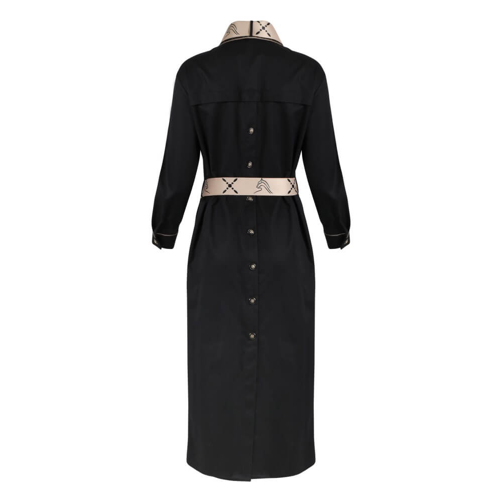 Beverly Quilted Coat Dress